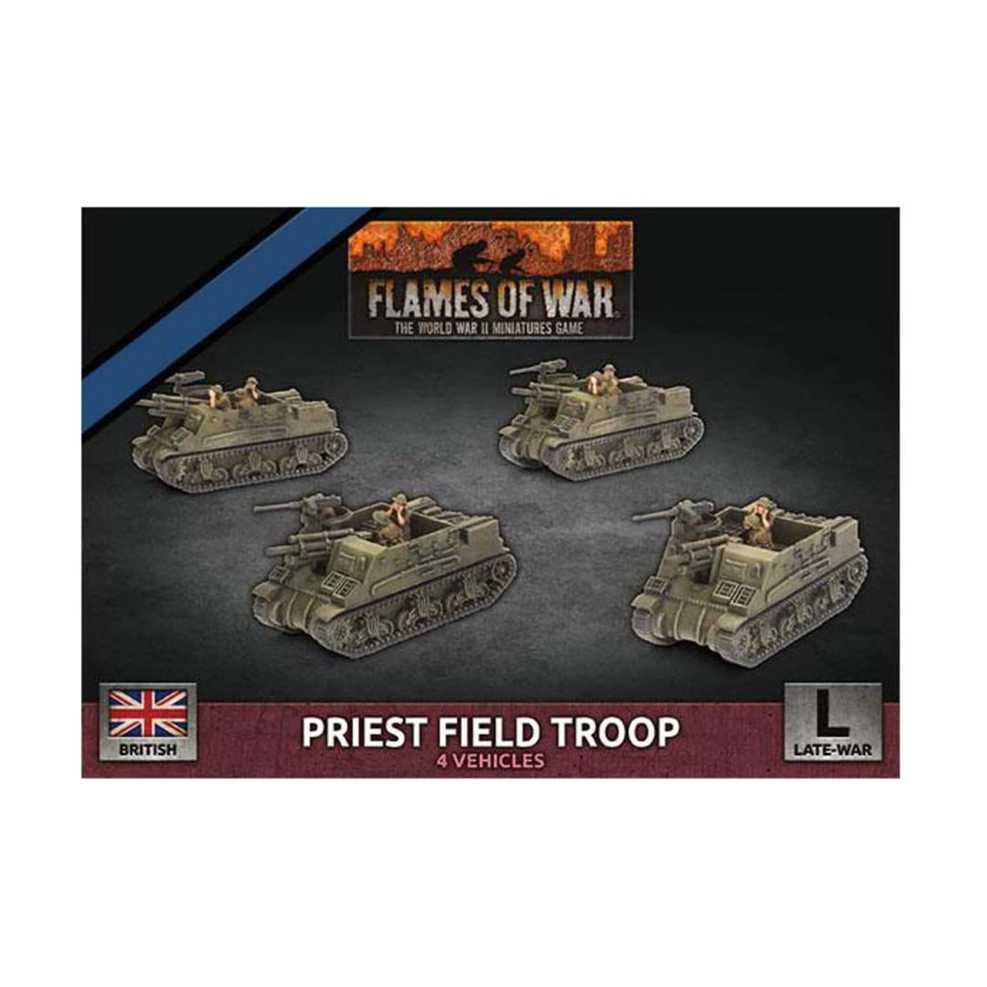 Flames of War Late War British Priest FieldTroop (BBX64)
