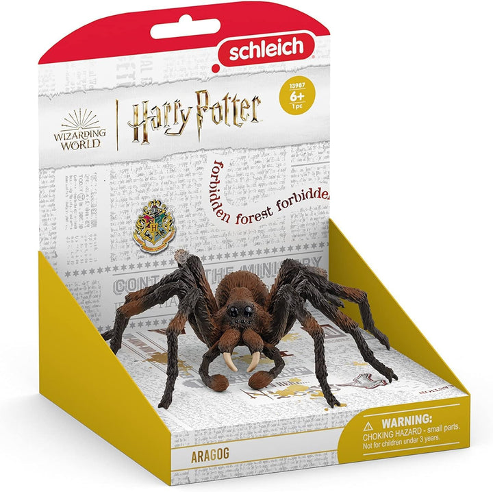 SCHLEICH Harry Potter | Aragog 13987 | Spinnenfigur mit 8 Augen | als Harry Potter Deko oder Sammelf