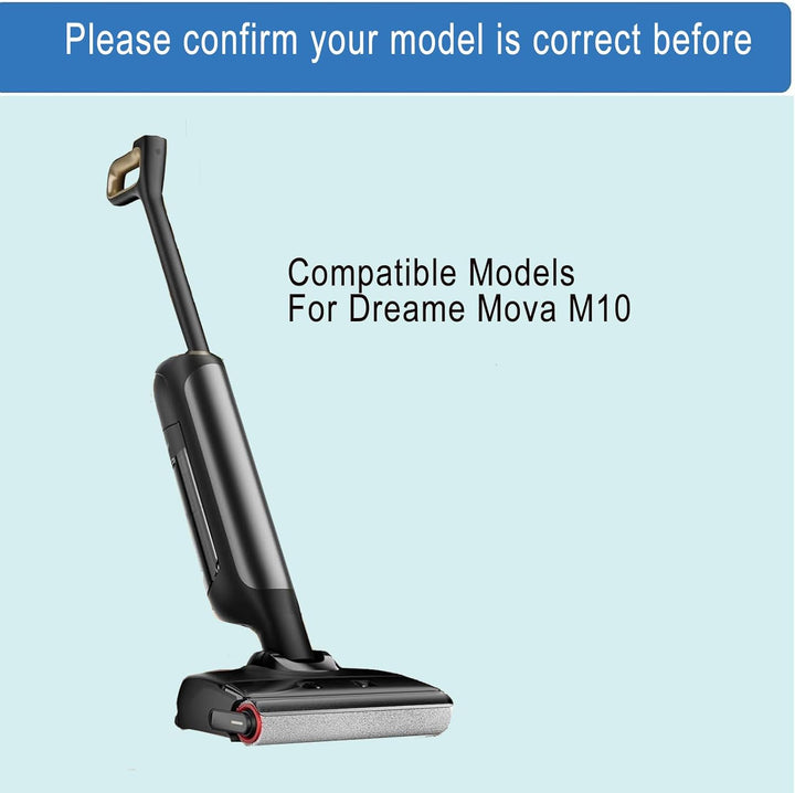 Zubehör für Dreame H12 Pro FlexReach/H15 Pro Nass- und Trockensauger Ersatzteile, 2 Bürstenrolle + 1