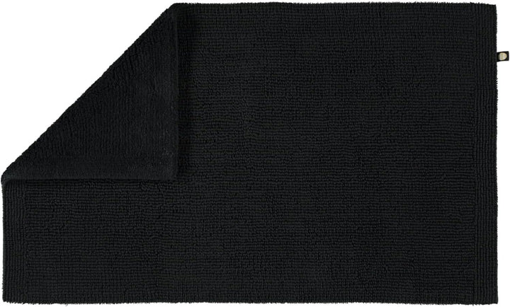 Rhomtuft Badteppiche Pur schwarz - 15 50x75 cm, 50x75 cm