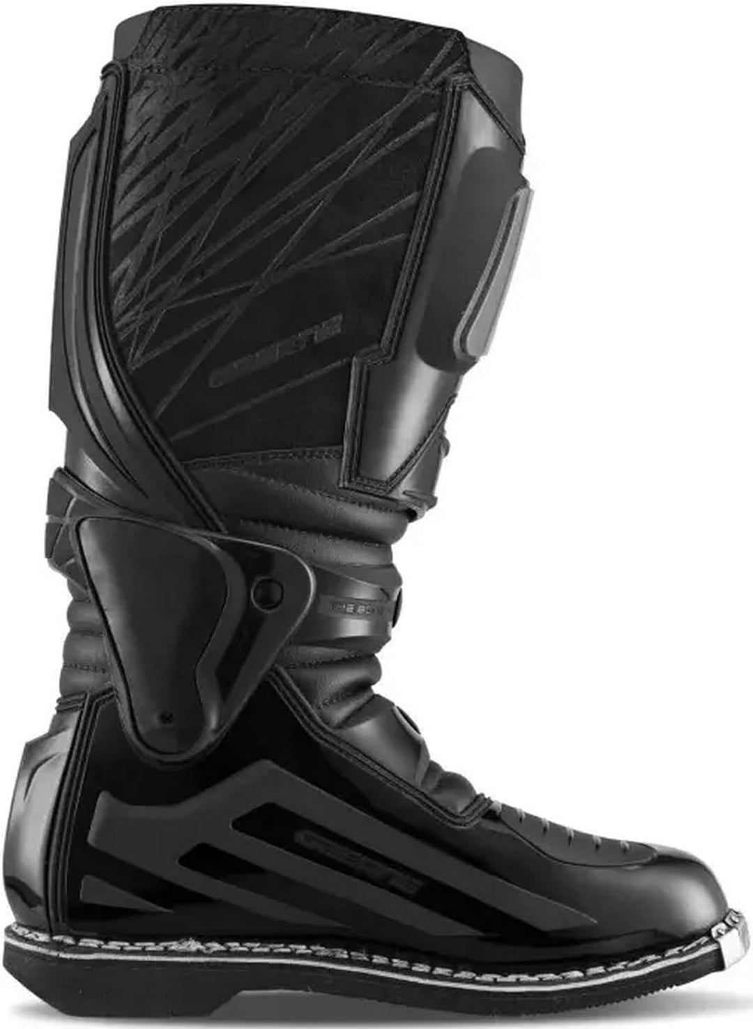 Gaerne Motocross-Stiefel Fastback Endurance Cactus Blue Schwarz 42 EU, Schwarz 42 EU