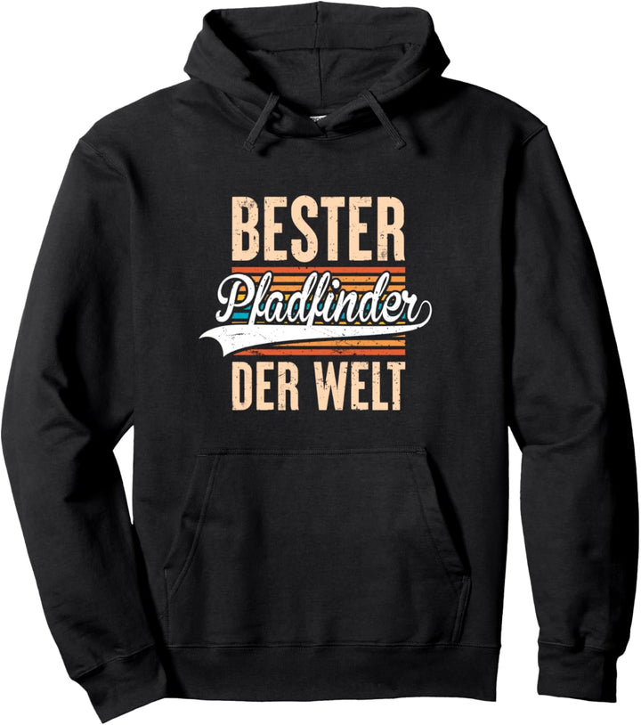 Bester Pfadfinder Der Welt Lustiger Spruch Vintage Pullover Hoodie