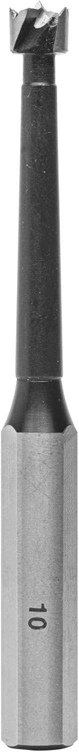 ENT 40410 Multi-Spur-Bit metrisch - Durchmesser (D) 10 mm, NL 60 mm, GL 120 mm, S 12,7 mm mit 3 Fläc