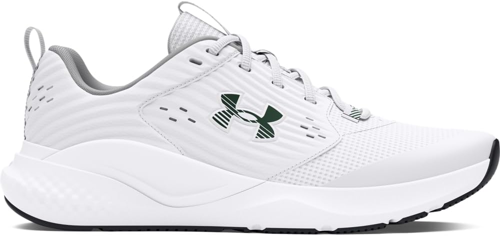 Under Armour Herren Ua Charged Commit Tr 4 Trainingschuhe 41 EU White Mod Gray Forest Green, 41 EU W