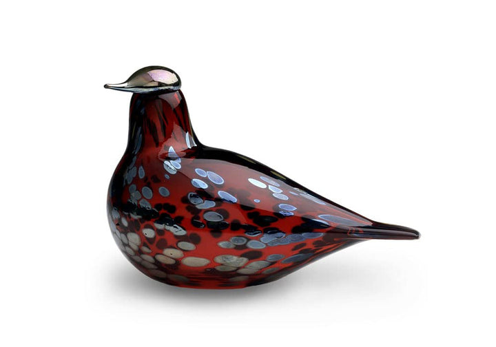 Iittala Birds by Toikka Rotkelchen cranberry 115 x 180 mm