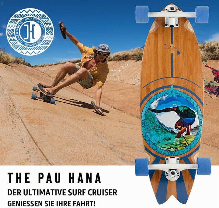 JUCKER HAWAII Longboards - Longboard Cruiser und Freeride Longboards in vielen Ausführungen - Für Ei