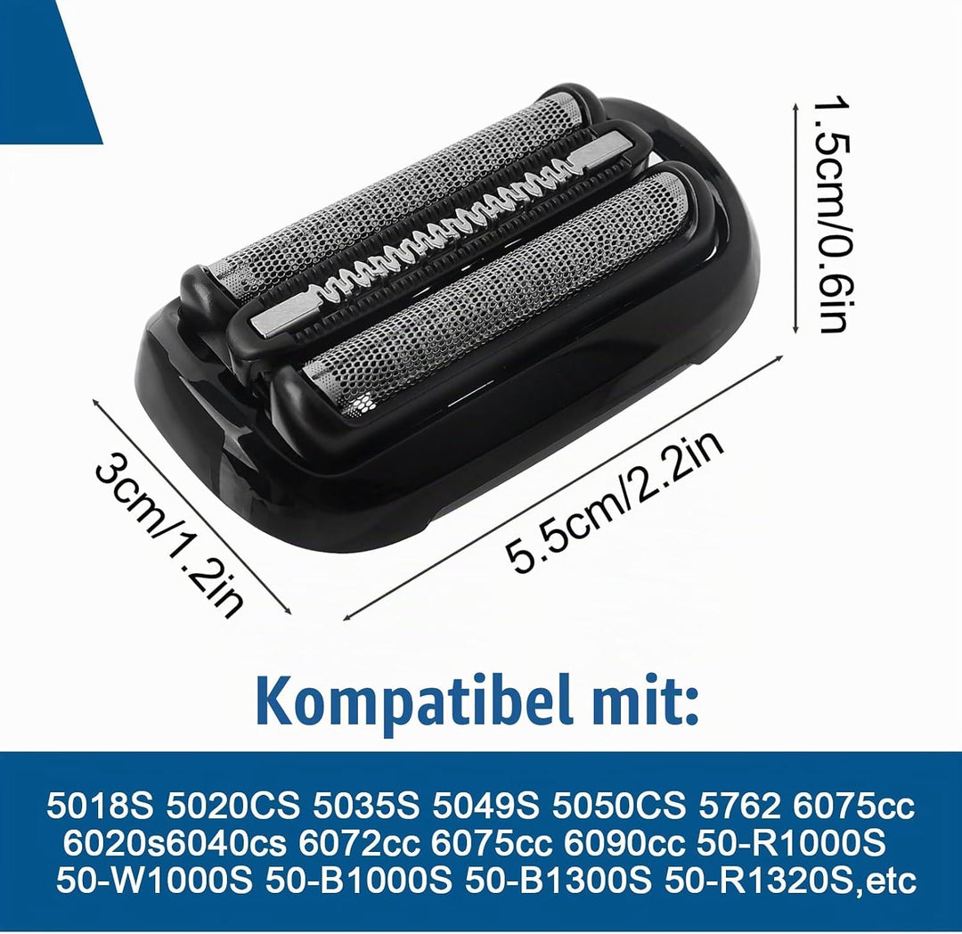 Series 5/6 Scherkopf 53B Ersatzrasierkopf Kompatibel mit Series 5/6 Männer Rasierer Scherkopf Rasier