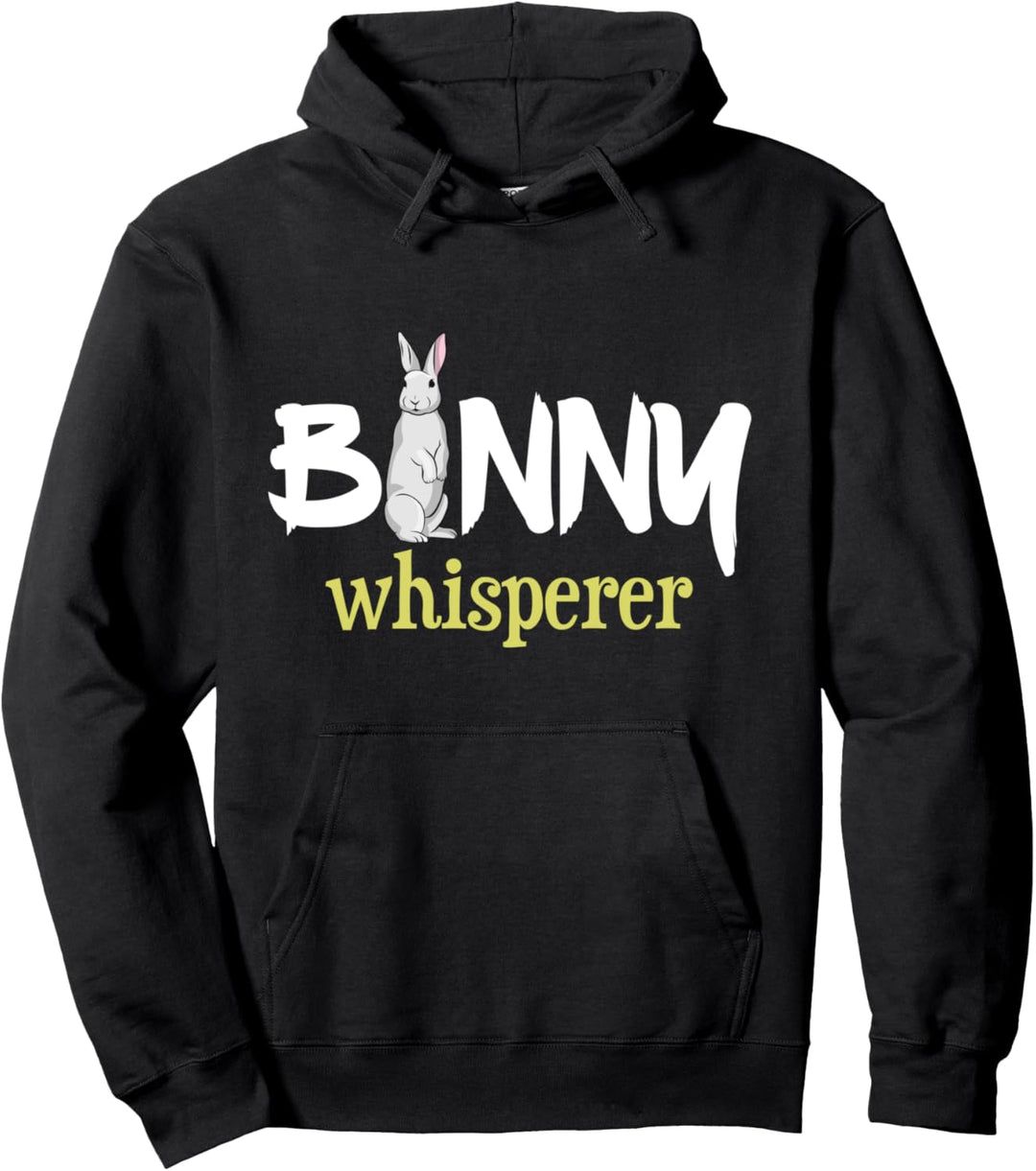 Lustiger Hase I Süsser Hasen Spruch Bunny whisperer Kaninchen Pullover Hoodie