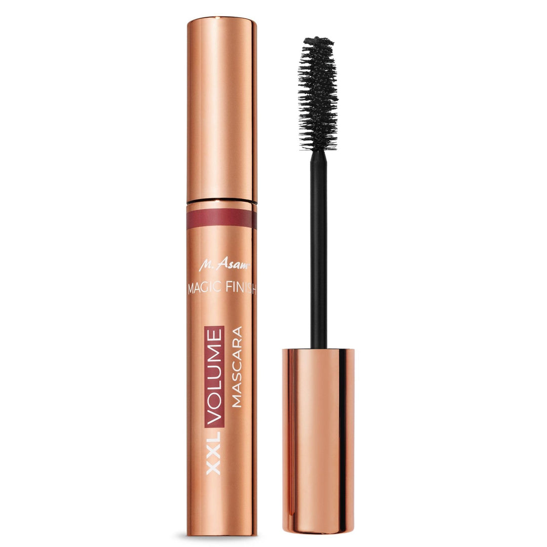 M. Asam MAGIC FINISH Volumen Mascara XXL (10ml) – Wimperntusche Black für XXL Wimpern, erfasst jede