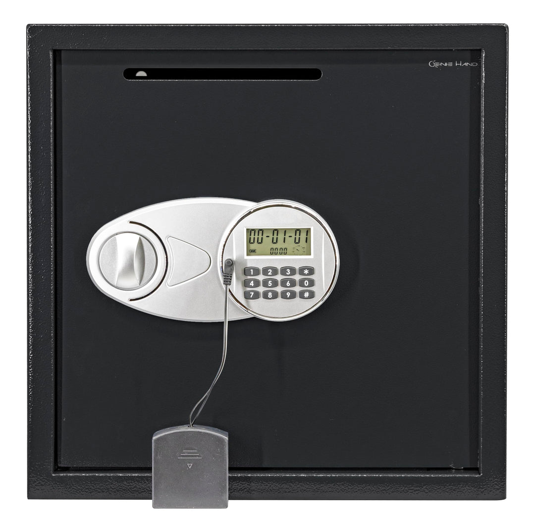 Genie Hand – Elektronischer Tresor Safe mit Einwurfschlitz – B-Klasse-Schloss – Anti-Bounce-Technolo