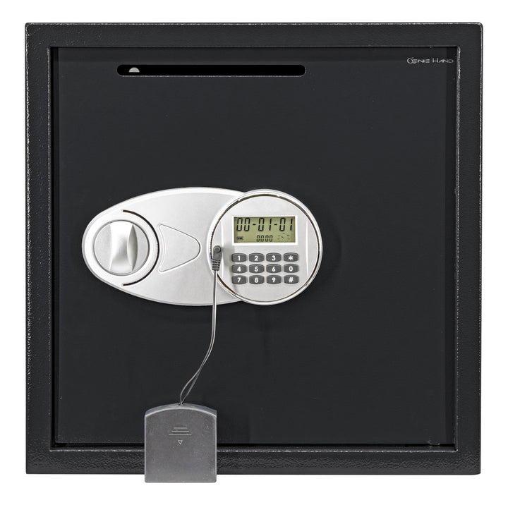 Genie Hand – Elektronischer Tresor Safe mit Einwurfschlitz – B-Klasse-Schloss – Anti-Bounce-Technolo