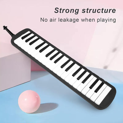 Melodica 37 Tasten Keyboard Wind Musikinstrument Professionelles Tragbares Melodica Training Geeigne