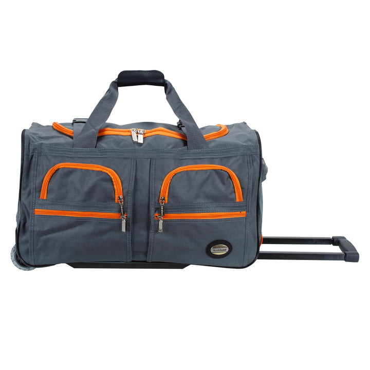 Rockland Reisetasche mit Rollen, anthrazit, Einheitsgrösse, Reisetasche mit Rollen Einheitsgrösse An