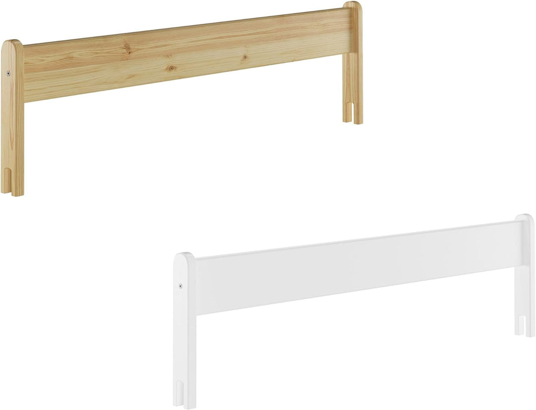 Erst-Holz Kindersicherung zum Aufstecken auf den Bettrahmen Massive Kiefer oder weiss V-60.Kisi-B25,