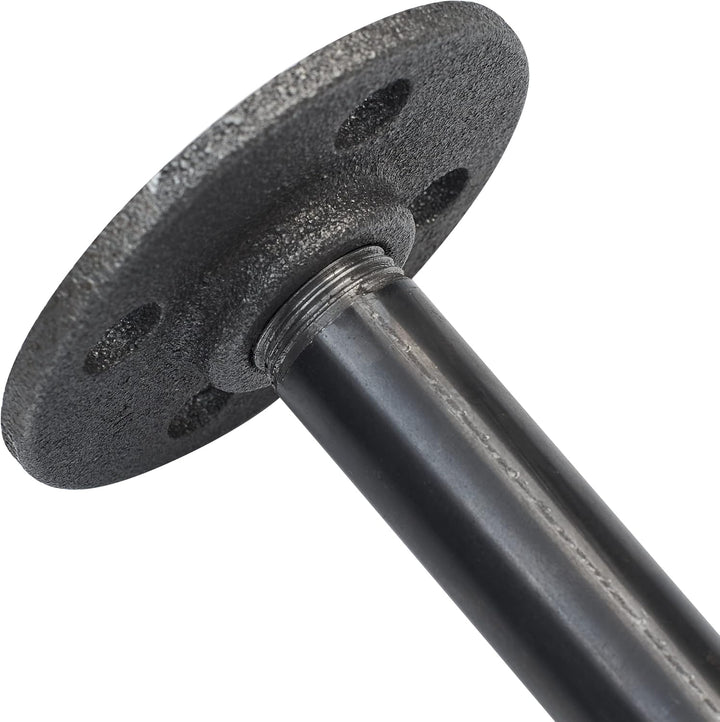 Various Kleiderstange L-Form ums Eck - div. Grössen, z.B. 110 x 33 cm - Industrial Garderobenstange