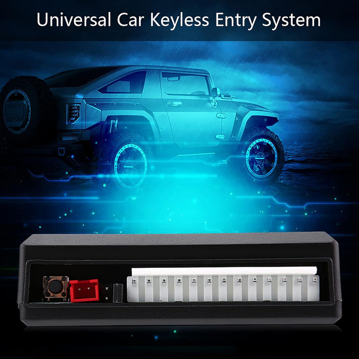 Universal Autotürschloss Keyless Entry-System mit Fernbedienungssatz - Zentralverriegelung und Koffe