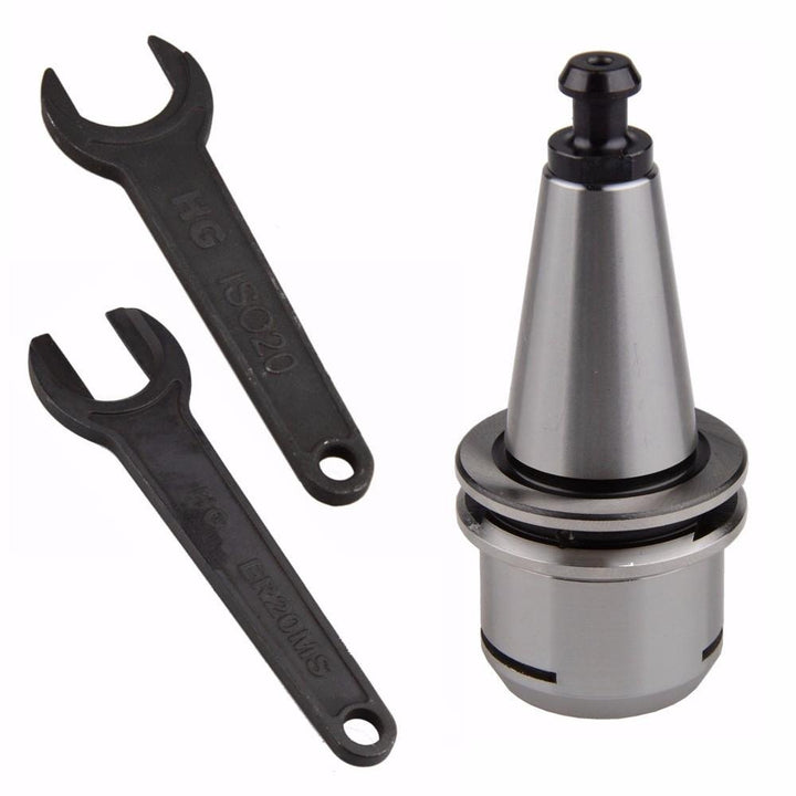 EU_HOZLY ISO20 ER20 35L Spannzangenhalter G2.5 30.000RPM CNC Frässpindelhalter + Schlüssel Schrauben