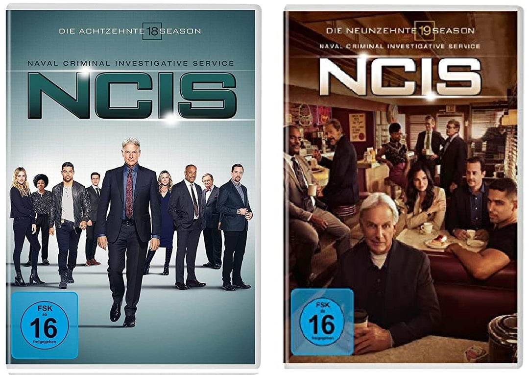 Navy CIS / NCIS Staffel 18 + 19 im Set - Deutsche Originalware [11 DVDs], DVD