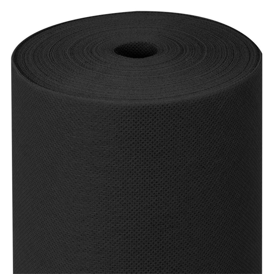 Garcia de Pou Perforierte Spunbond Bankett-Rolle, 60 g/m², 1,2 x 50,4 m, Polypropylen, schwarz, 30 x
