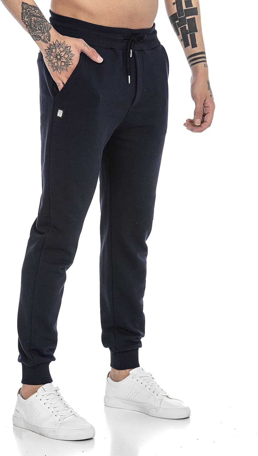 Redbridge Jogginganzug für Herren Jogger-Set Trainingsanzug Sweat Basic S Dunkelblau, S Dunkelblau