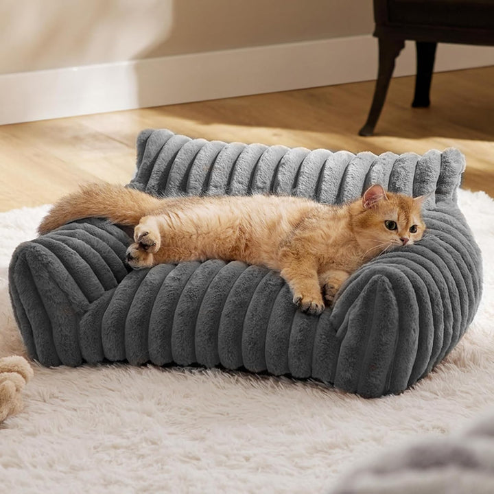 Katzen-Couch-Bett, rutschfeste Haustiercouch, kaufest, Katzen- und Hundesofa für Terrasse, Schlafzim
