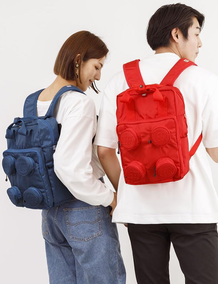 Lego Bags Signature Brick 2x2 Rucksack 15 Liter, Alltagsrucksack ca. 37 x 25,5 x 15 cm, Freizeit Day