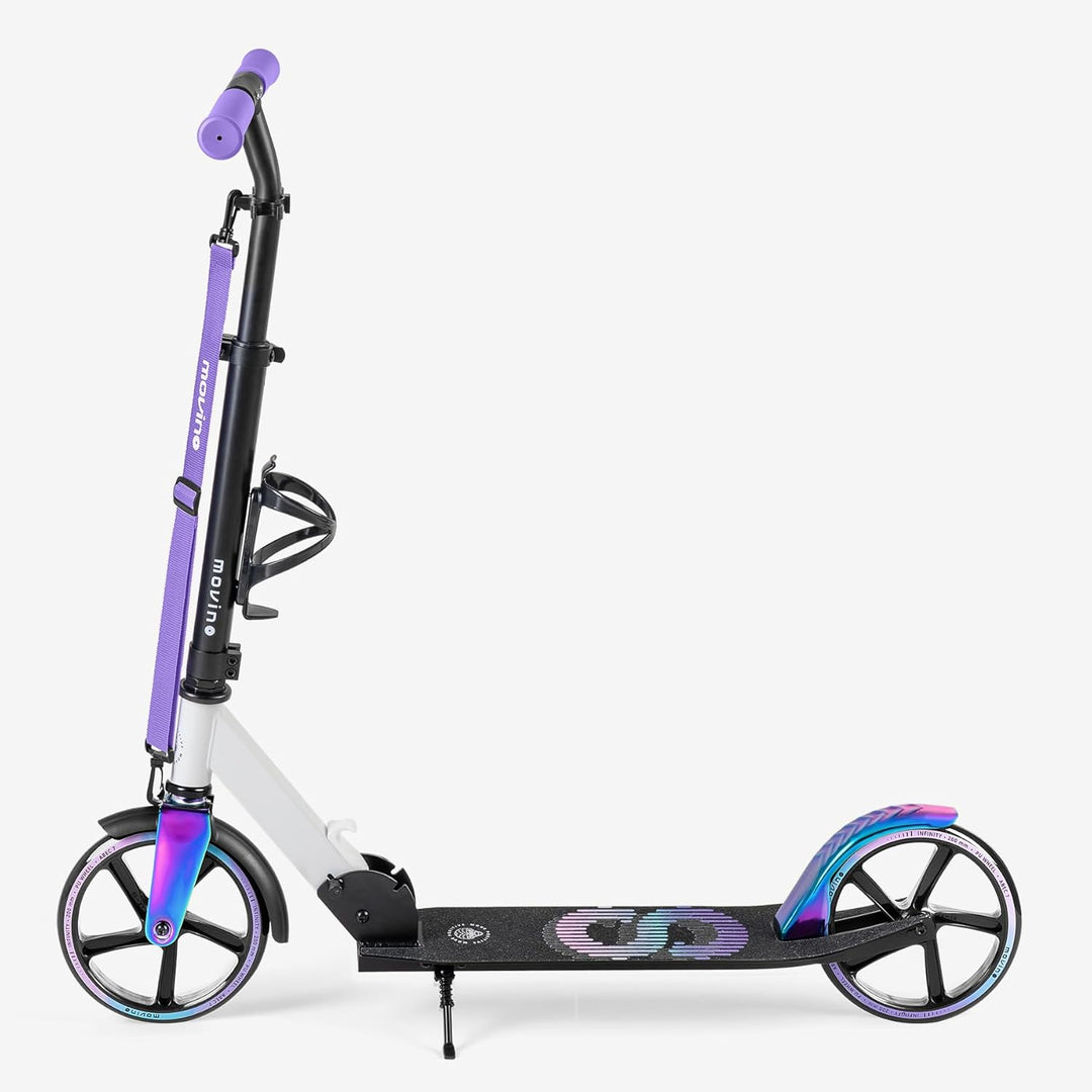 MOVINO Infinity Roller Scooter City Roller Tretroller Klappbar Höhenverstellbar Mit Flaschenhalter F
