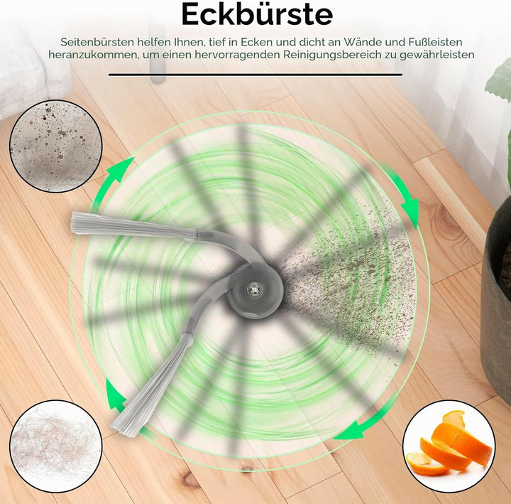 (10 Stück) Q Revo Curv Ersatzteile Ersatz zubehör für Roborock QRevo Curv/ S5X/ 5A1/ 5XC, Qrevo Edge