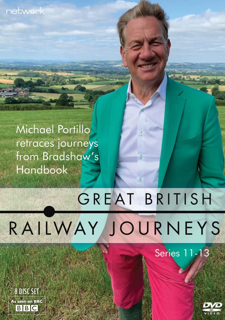 Great British Railway Journeys: Series 11 to 13 [8 DVDs], DVD
