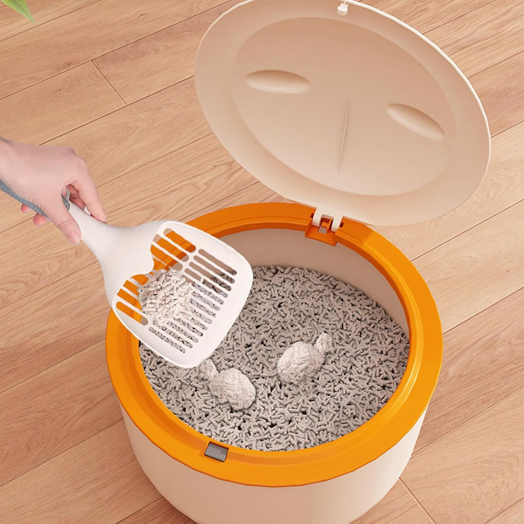 Katzenkot Mülldose, Katzenstreu Müll Können mit Deckel, PP -Material, Multifunktionaler Abfallbehält