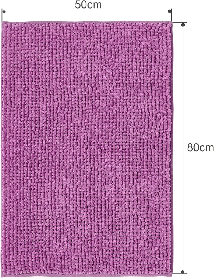 Decomira Badematte rutschfest | Als Badteppich Set kombinierbar | Badezimmer-Teppich Bad-Vorleger wa