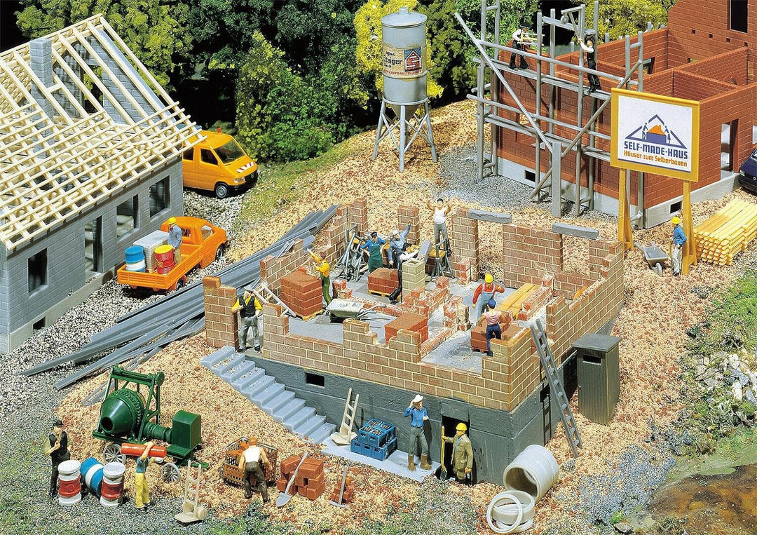 FALLER 130307 - Haus im Bau, 18.6 x 5.2 x 27.8 cm