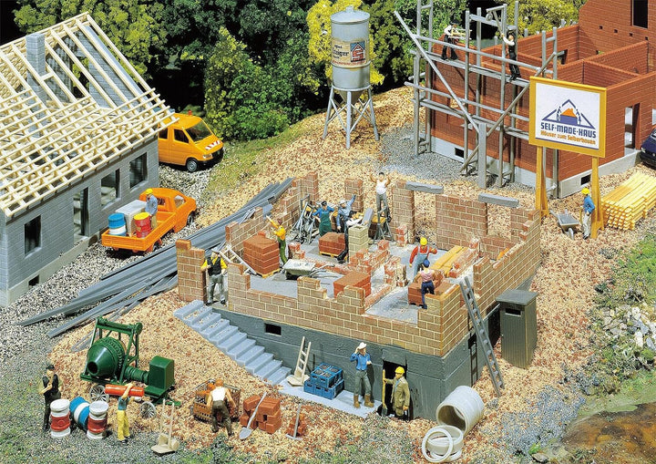 FALLER 130307 - Haus im Bau, 18.6 x 5.2 x 27.8 cm