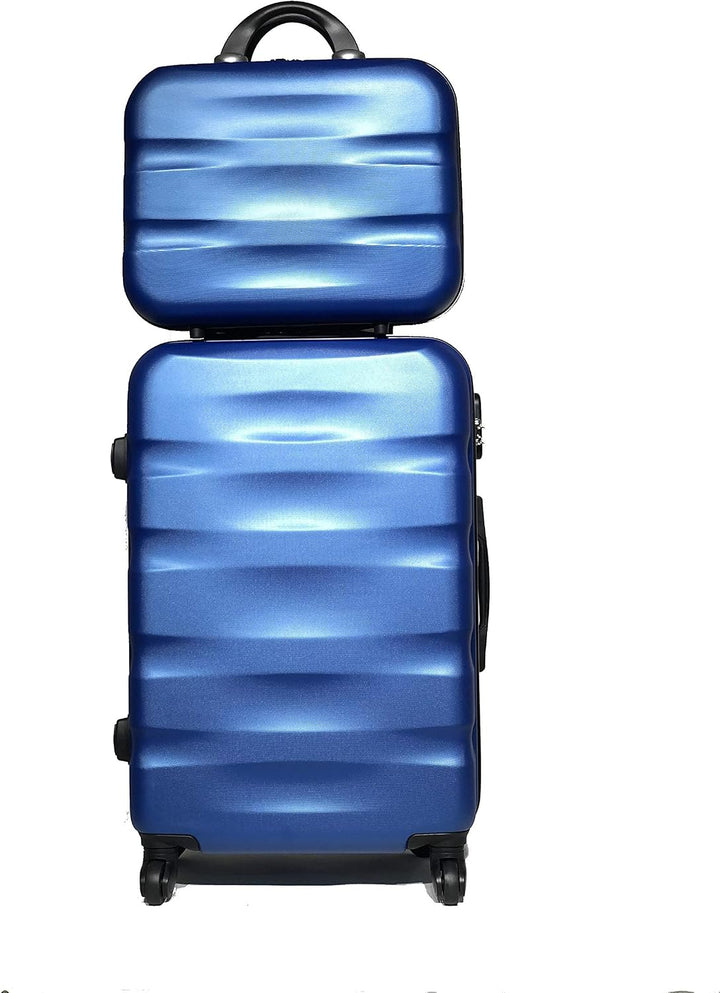 CELIMS Kabinenkoffer, mittelgross, mit oder ohne Vanity – französische Marke, Blau (5806), Moyen & V