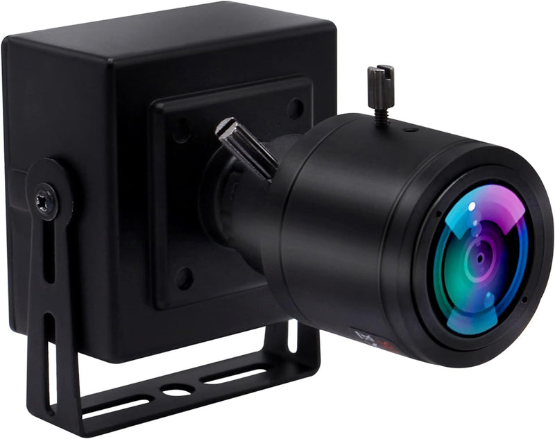 ELP 8 Megapixel Webcam mit 2,8-12mm-Vario Objektiv, USB Computer Webkamera,Weitwinkel,Plug-and-Play