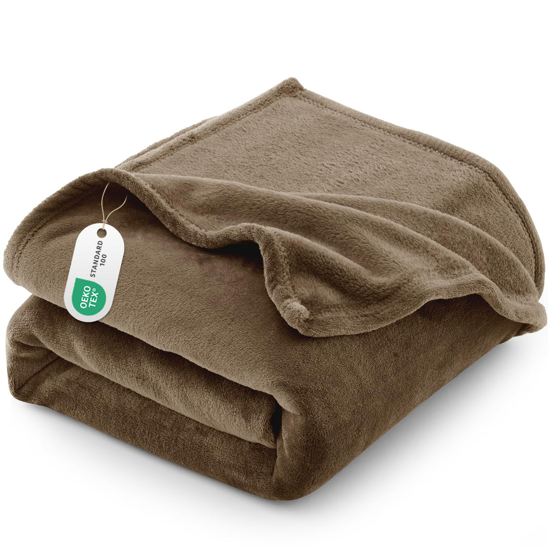CozyLux Kuscheldecke Flauschig Decke Sofa 130x150 cm für 4 Jahreszeiten - Weich/Warm/Leicht Sofadeck