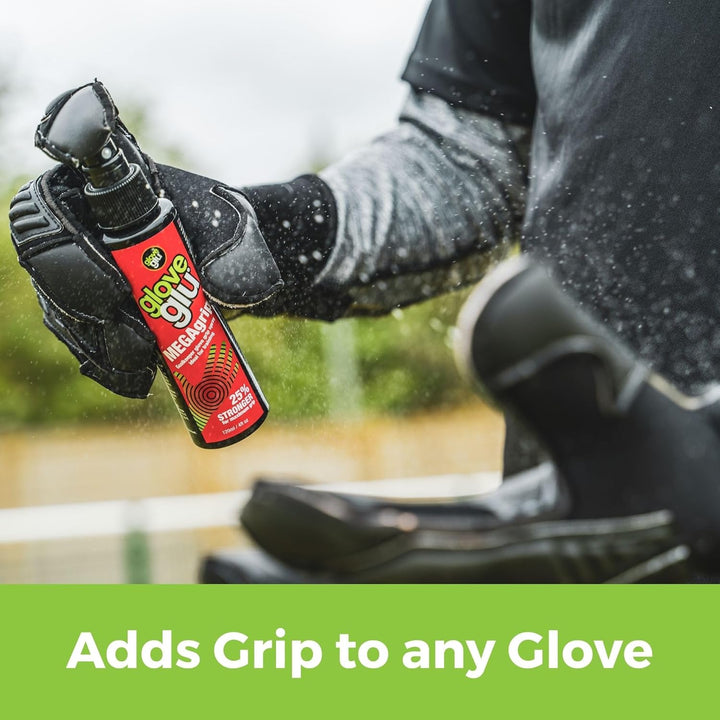 gloveglu Unisex Mega Bundle Grip 'N' WASH, Mega Grip 120ml and 50ml Glove Wash & Prepare. for All Go