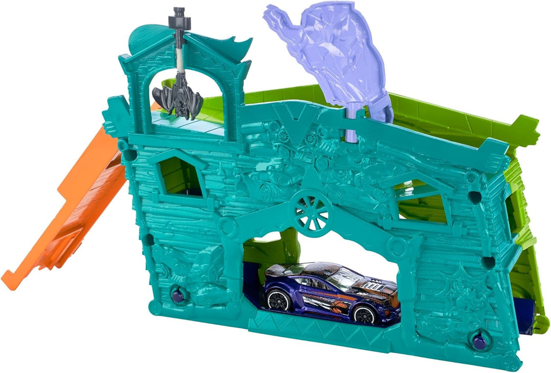 Hot Wheels Ausklappspielset Geisterbahn