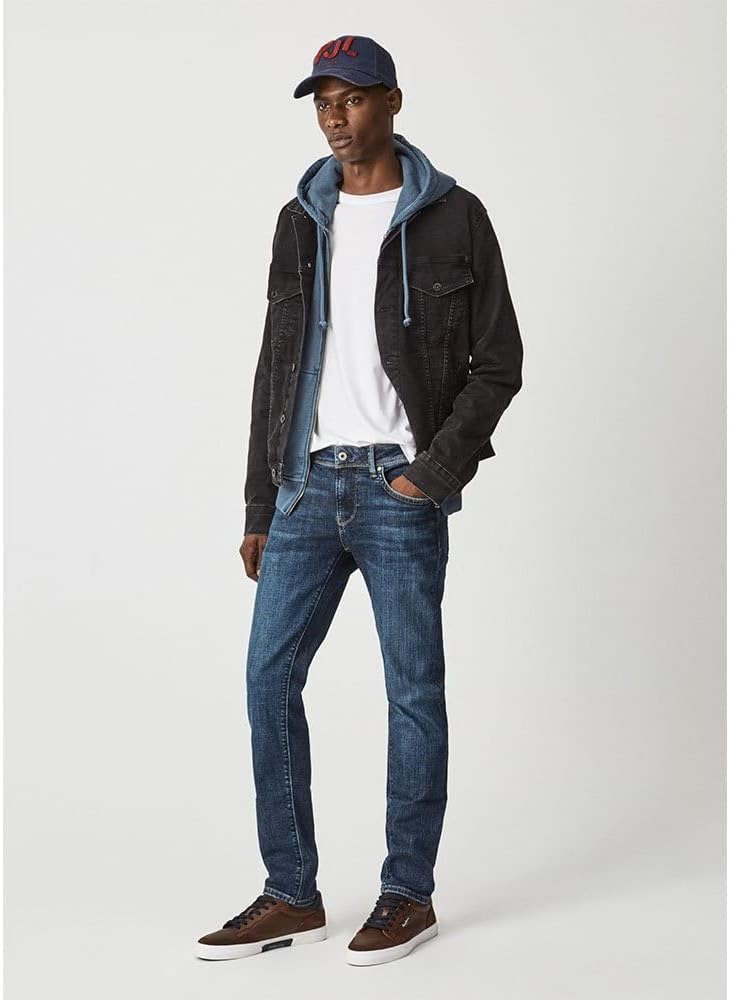 Pepe Jeans Herren Hatch Jeans 29W / 30L Blue (Denim-vx1), 29W / 30L Blue (Denim-vx1)