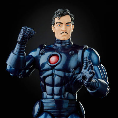 Marvel Hasbro Legends Series Stealth Iron Man Actionfigur Spielzeug, 15,2 cm, inklusive 5 Zubehörtei