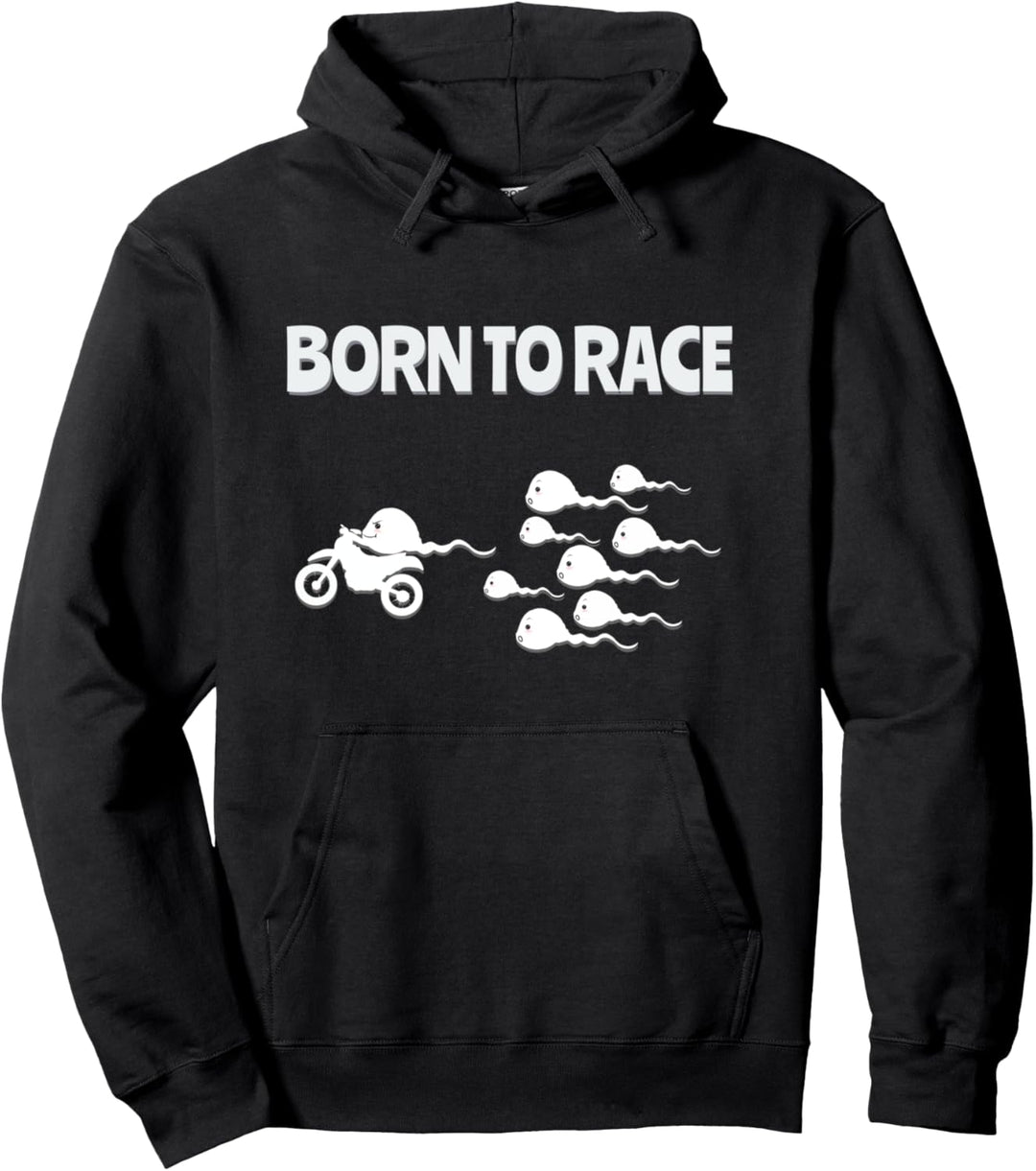 Motorrad Spruch Motorradfahrer Geschenk für Motorsport Club Pullover Hoodie
