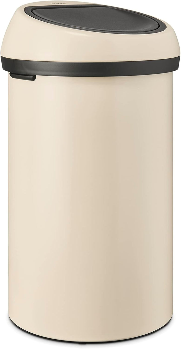 Brabantia - Touch Bin 60L - Grosser Mülleimer für die Küche - Soft-Touch-Öffnung - Entnehmbarer Inne