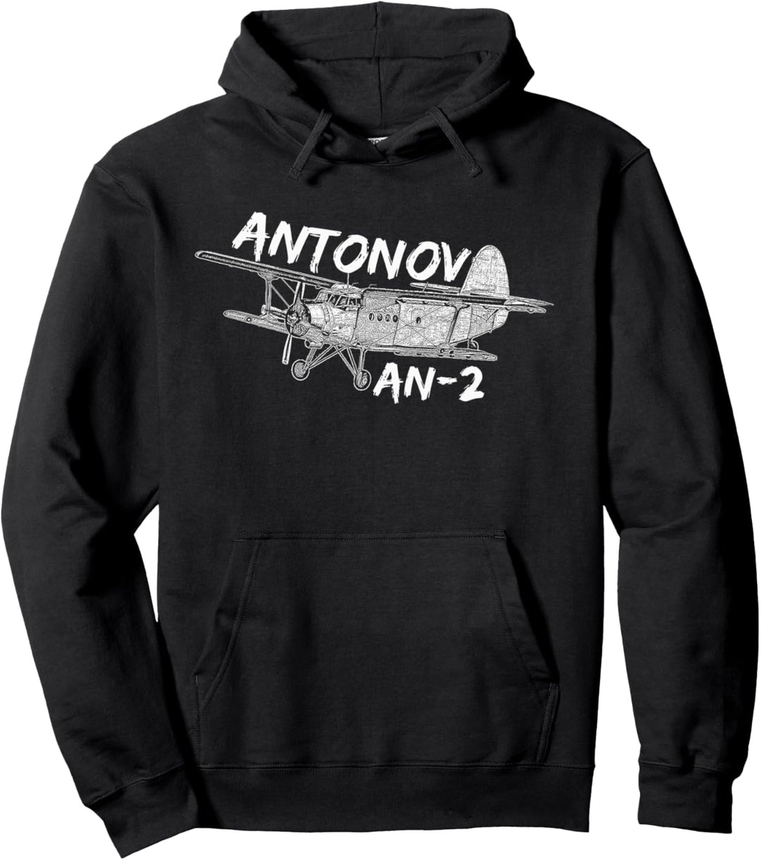 Antonov AN-2 Flugzeug strategisches Militärflugzeug Militär Pullover Hoodie