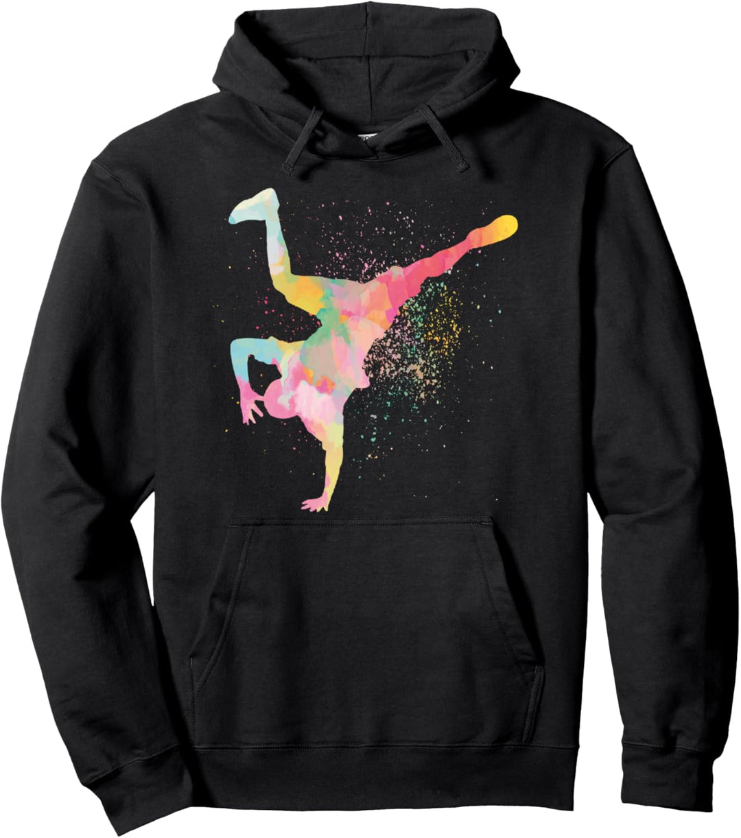 Breakdance Kunst Vintage Kunst Pullover Hoodie