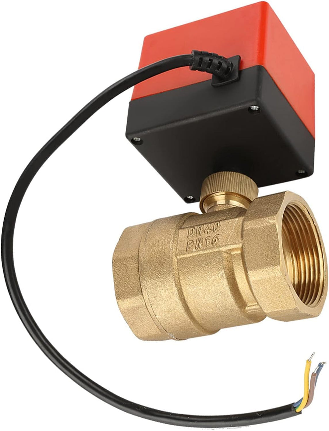 G1-1/2 "DC 24 V DN40 Motorisierte Kugelhahn 2 Way 3 Draht Messing Motorisierte Kugelhahn Elektrische
