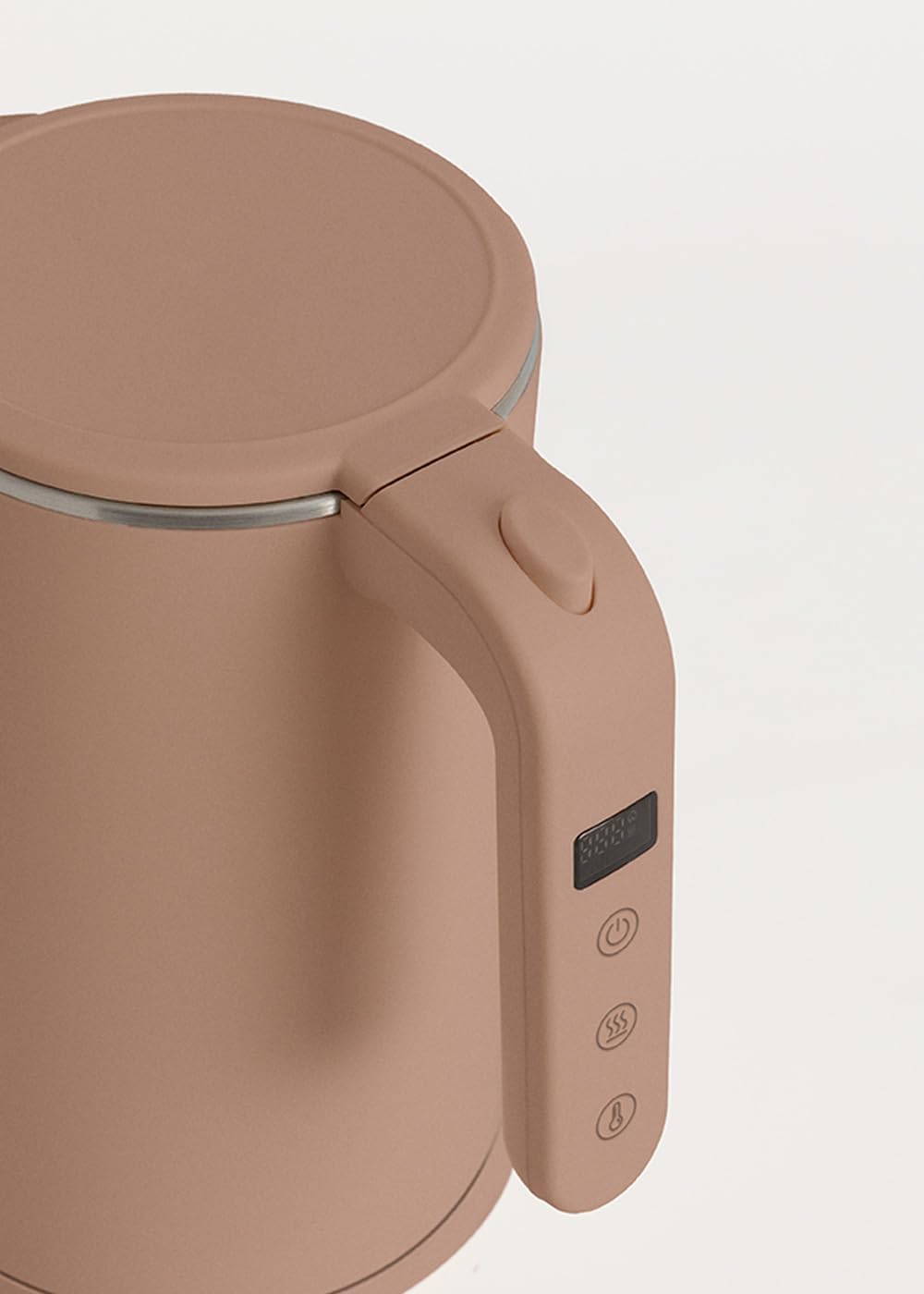 CREATE/KETTLE STUDIO PRO/Elektrischer Wasserkocher 1L Mokka/Temperaturregelung, Warmhaltefunktion, K