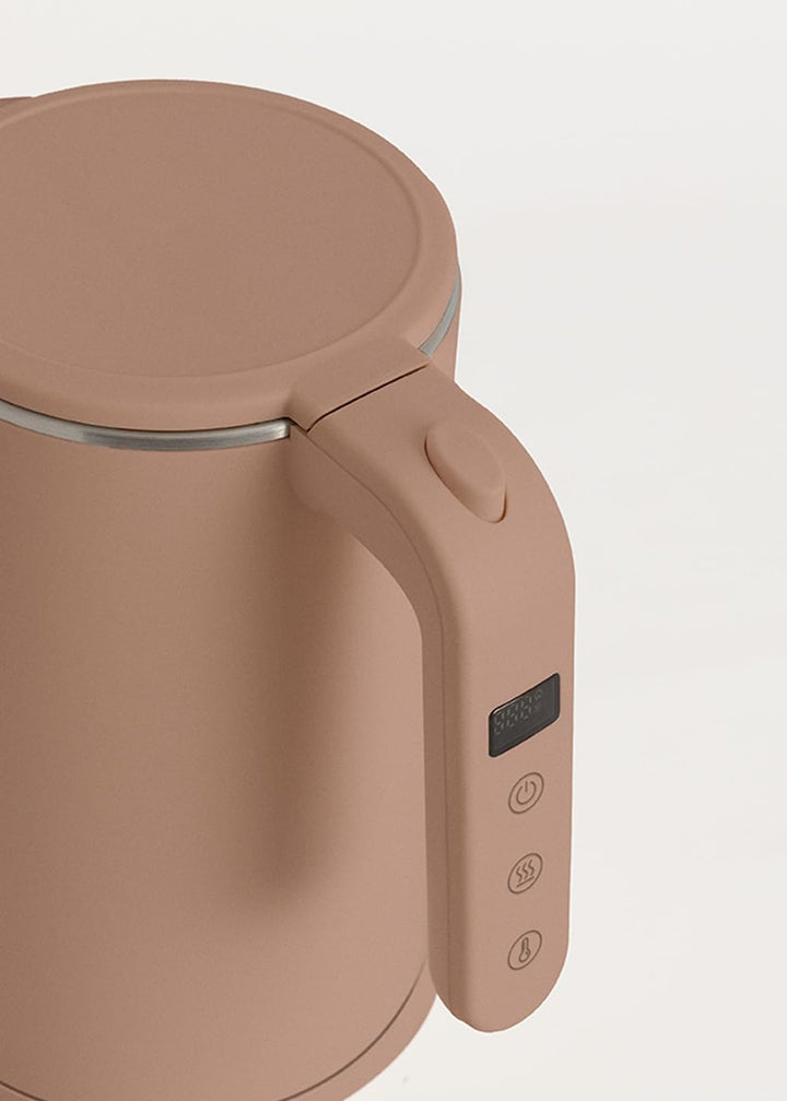 CREATE/KETTLE STUDIO PRO/Elektrischer Wasserkocher 1L Mokka/Temperaturregelung, Warmhaltefunktion, K