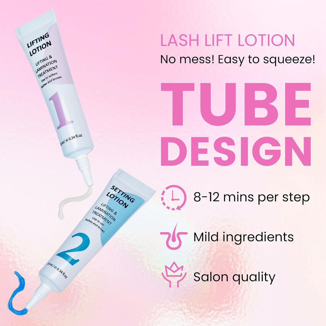 Wimpernlifting Set, Lash Lifting Set, Augenbrauen Lifting