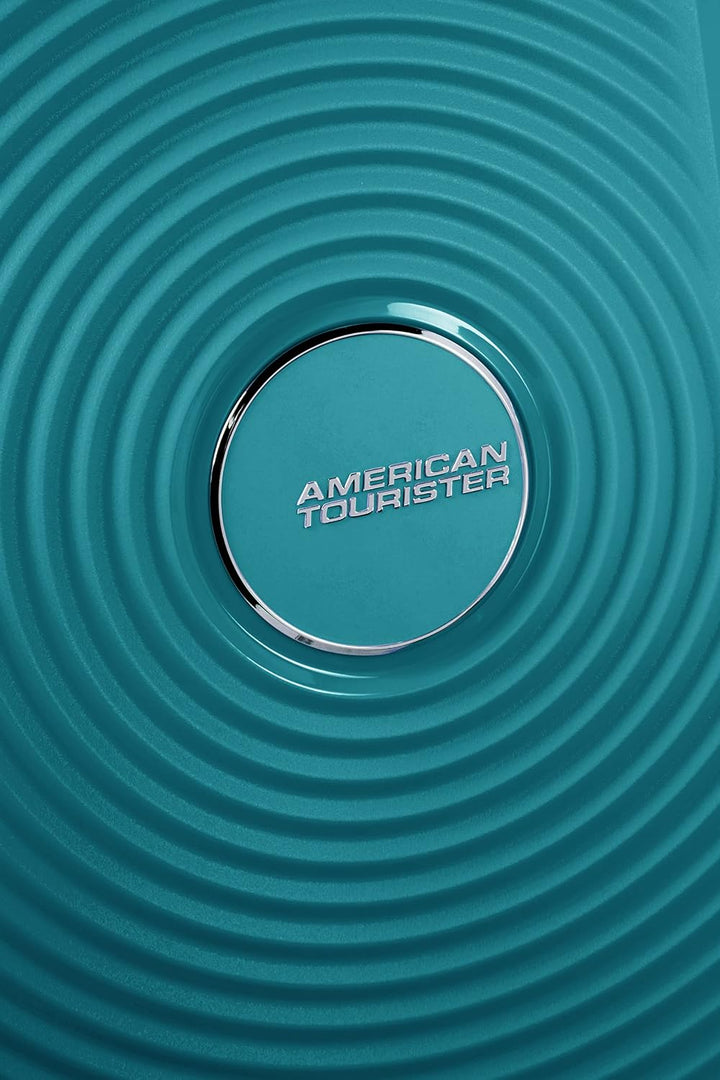 American Tourister Soundbox - Spinner S Erweiterbar Handgepäck, 55 cm, 41 L, Grün (Jade Green) Grün