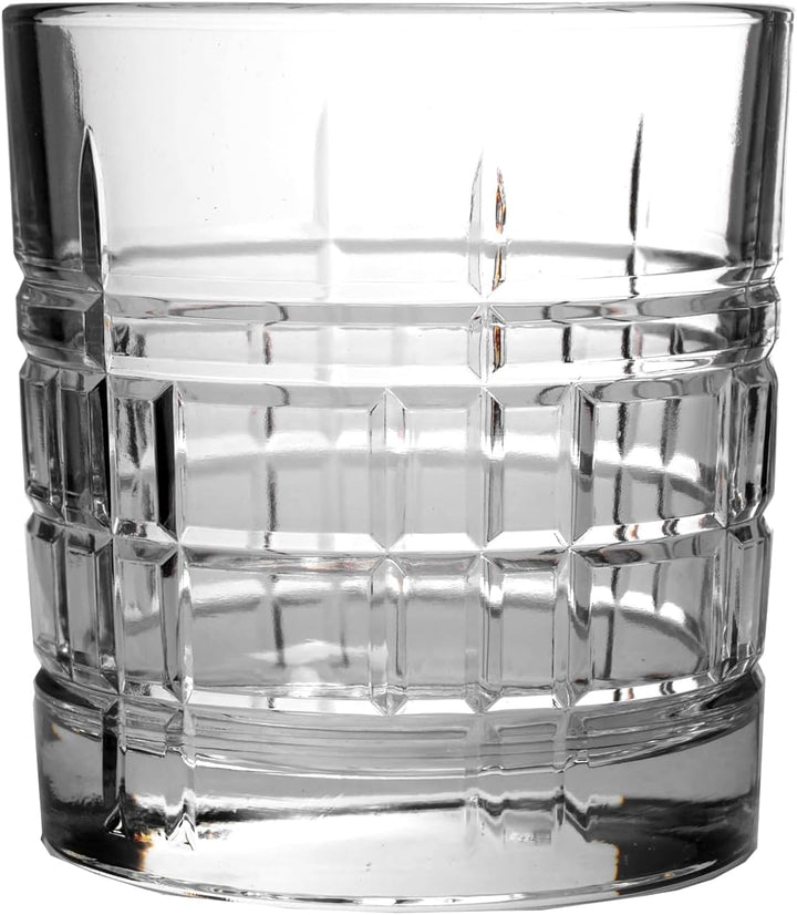 KIAPPO Whiskygläser Set 320 ml - 6 Stück Whiskey Glass - Glasses für Rum Gin Cognac Bourbon - Trinkg